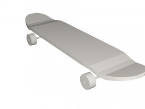 Skateboard Model 3D
