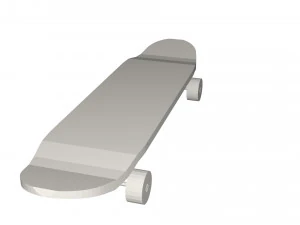 Skateboard 3D Model