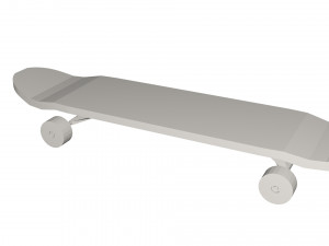 Skateboard Model 3D