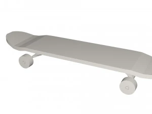 Skateboard 3D Model