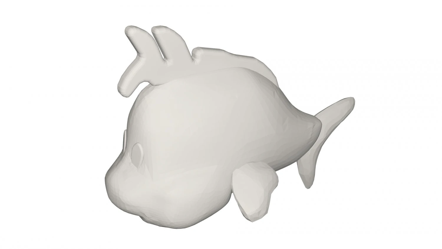 Toy fish 3D Model .c4d .max .obj .3ds .fbx .stl .blend 