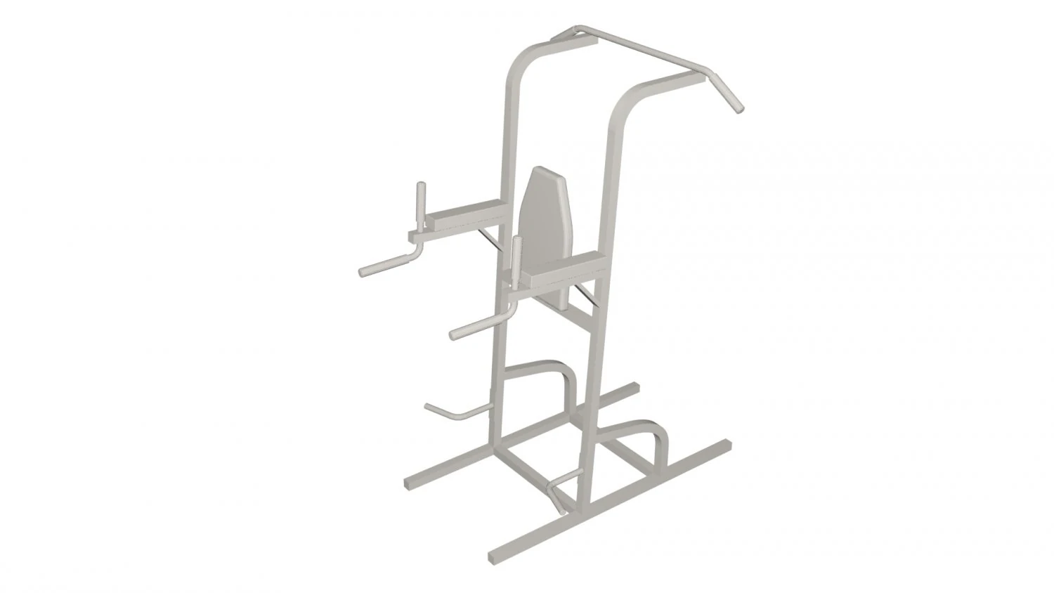 Gym Equipment 3D Model .c4d .max .obj .3ds .fbx .stl .blend 