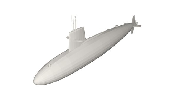 Military Ship submarine 3D मॉडल .c4d .max .obj .3ds .fbx .stl .blend 