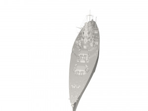Military Ship 3Dモデル