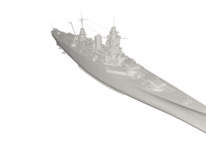Military Ship 3Dモデル