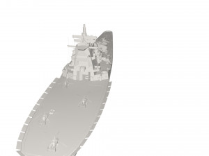 Military Ship Modelo 3D