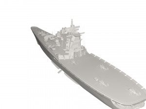 Military Ship Modelo 3D