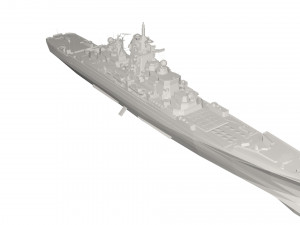 Military Ship Modelo 3D