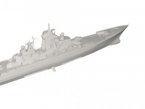 Military Ship Modelo 3D