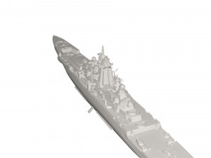 Military Ship Modelo 3D