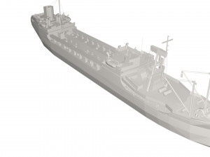 Military Ship Modelo 3D