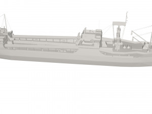 Military Ship Modelo 3D