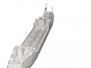 Military Ship Modelo 3D