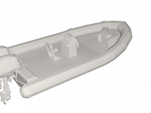 Motor boat Modelo 3D