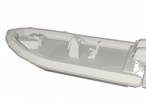 Motor boat Modelo 3D