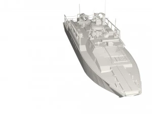 Motor boat 3D Model