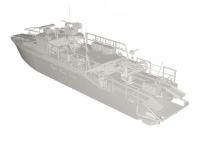 Motor boat 3D Model