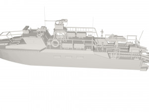 Motor boat 3Dモデル