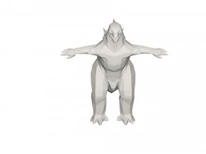 Godzilla 3D Model