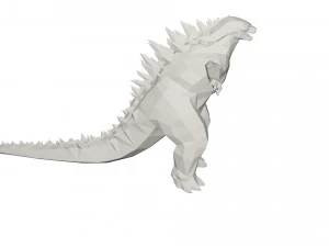 Godzilla 3D Model