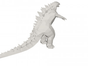 Godzilla 3D Model
