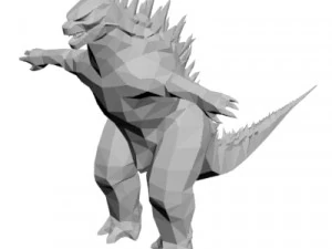 Godzilla 3D Model