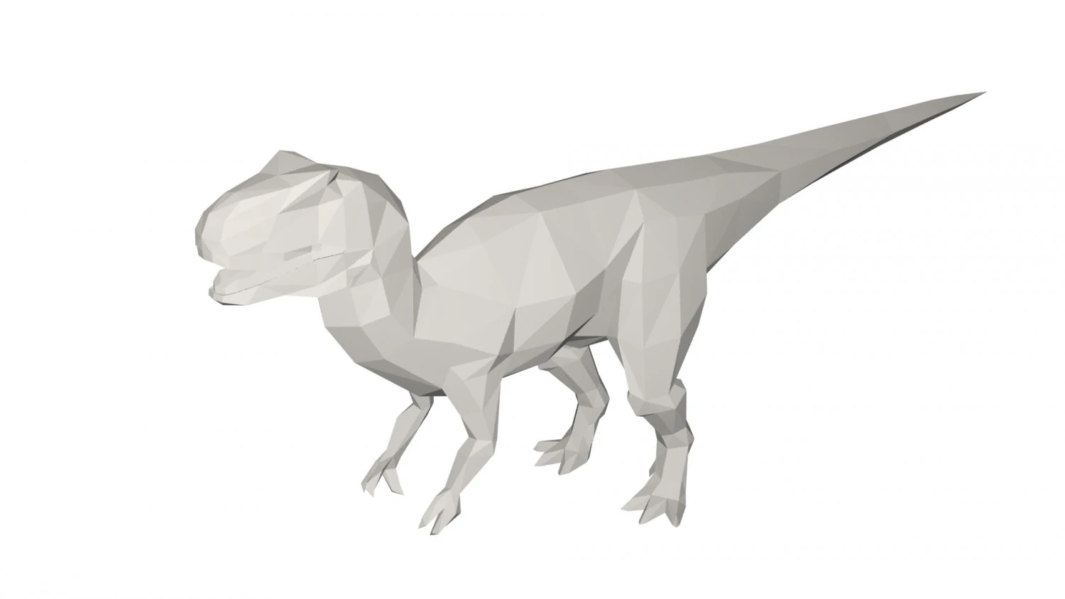 Dinosaur 3D Model .c4d .max .obj .3ds .fbx .stl .blend 