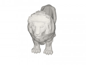 Lion Wild animal 3D-Modell