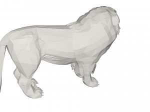 Lion Wild animal 3D-Modell