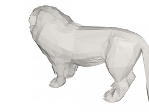 Lion Wild animal 3D-Modell