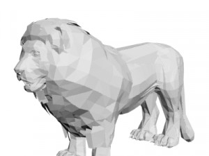 Lion Wild animal 3D-Modell