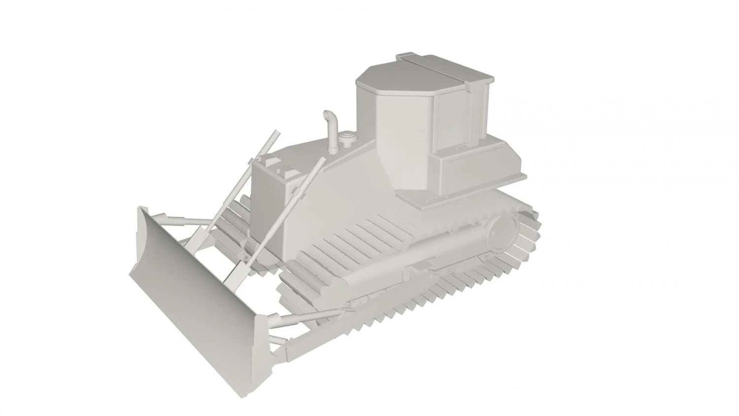 Industrial vehicle 3D Model .c4d .max .obj .3ds .fbx .stl .blend