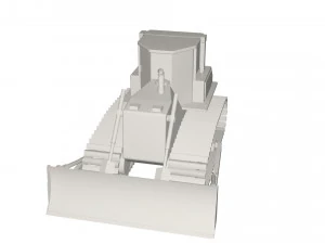 Industrial vehicle 3D Model