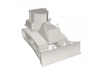 Industrial vehicle 3D Model