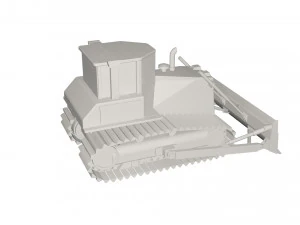 Industrial vehicle 3D Model