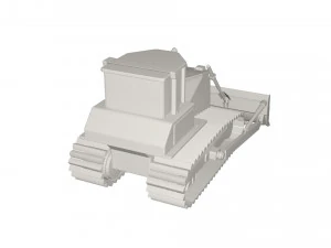 Industrial vehicle 3D Model