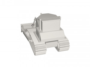 Industrial vehicle 3D 모델
