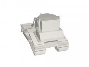 Industrial vehicle 3D Model