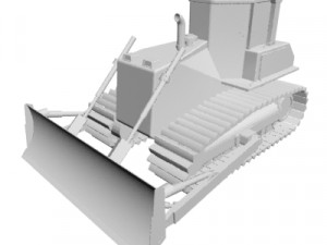 Industrial vehicle 3D 모델