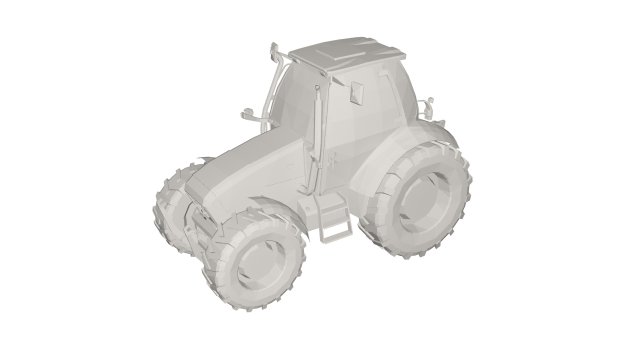 Tractor concept 3Dモデル .c4d .max .obj .3ds .fbx .stl .blend 