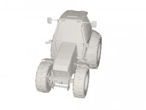 Tractor concept 3D Model