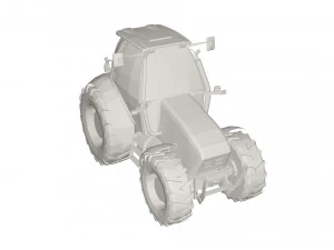 Tractor concept 3D Model
