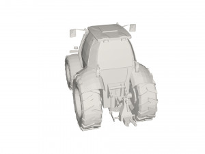 Tractor concept 3Dモデル