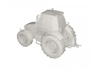 Tractor concept 3D Model
