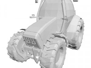 Tractor concept 3Dモデル