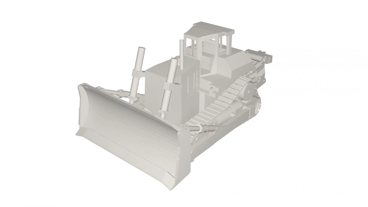 Industrial vehicle 3D Model .c4d .max .obj .3ds .fbx .stl .blend 