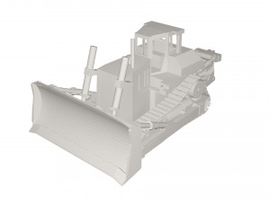 Industrial vehicle 3D Model