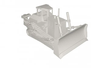 Industrial vehicle 3D Model