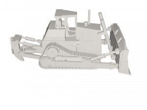 Industrial vehicle Model 3D