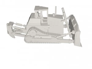 Industrial vehicle 3D Model